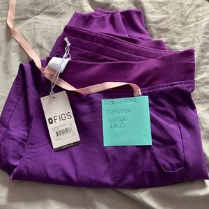 New large scrub pants